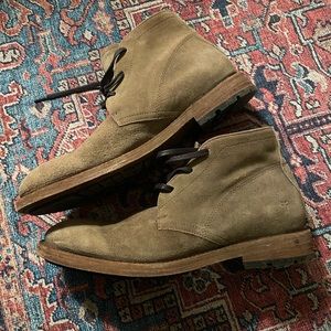 Frye suede boots